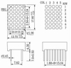 0,7 Zoll 5x7 zweifarbige LED-Punktmatrix