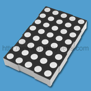2,3 Zoll 5x8 Bi Color LED Punktmatrix