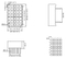 29 x 5 mm (5 Zoll) quadratische Punktmatrix-LED-Anzeige